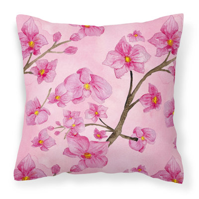  Flowers Outdoor Throw Pillow