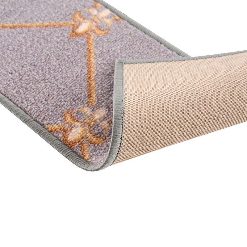 Aadhan Non-Slip Stair Tread, Gray/Beige, 1