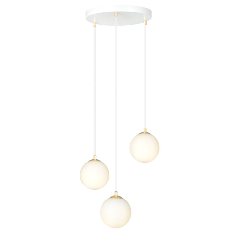 Ezhno 3 - Light Cluster Pendant, White