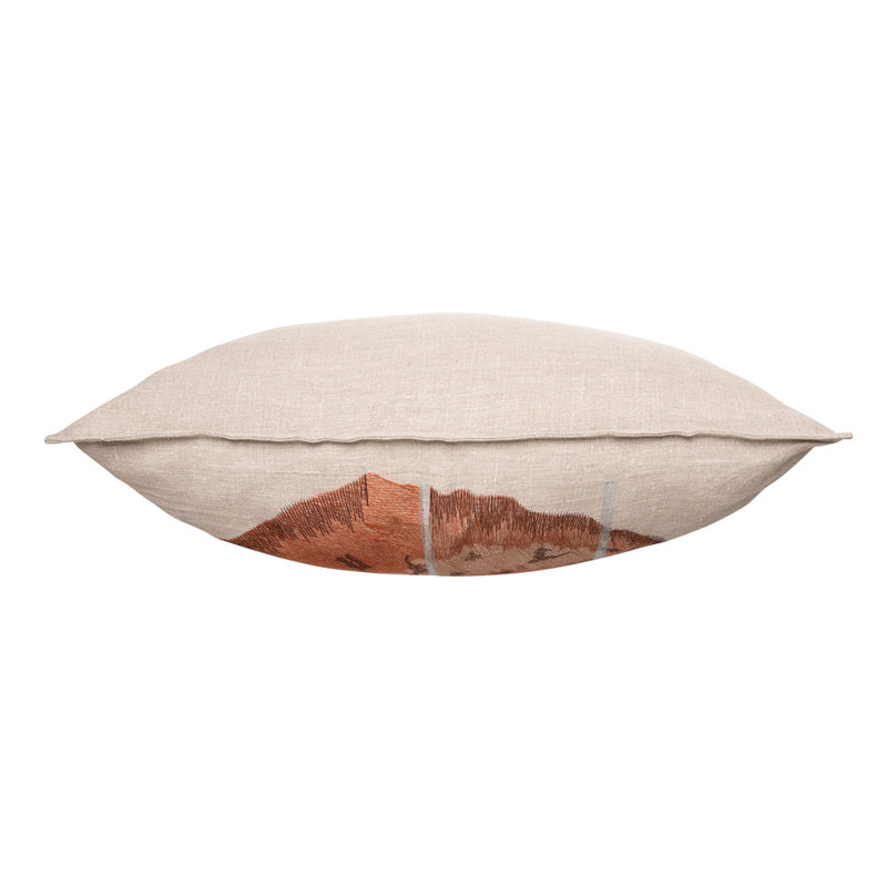 Okavango - Embroidered, Natural/Rust