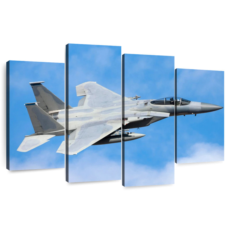 Avion militaire Mait F-15, H 22 po x l 36 po