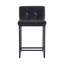 Ensemble de 3 tabourets de bar 24 po à hauteur de comptoir avec structure en métal-122875855