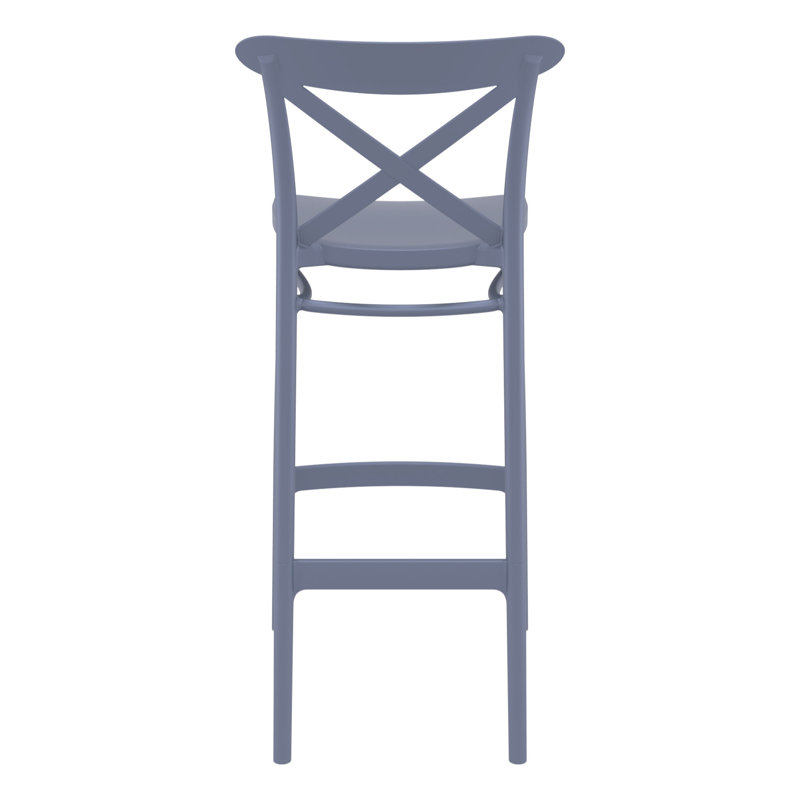 Tabouret Bijou, Gris foncé, Tabouret de bar (siège d'une hauteur de 29,5 po)
