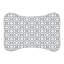 Tapis géométrique gris 1 pièce