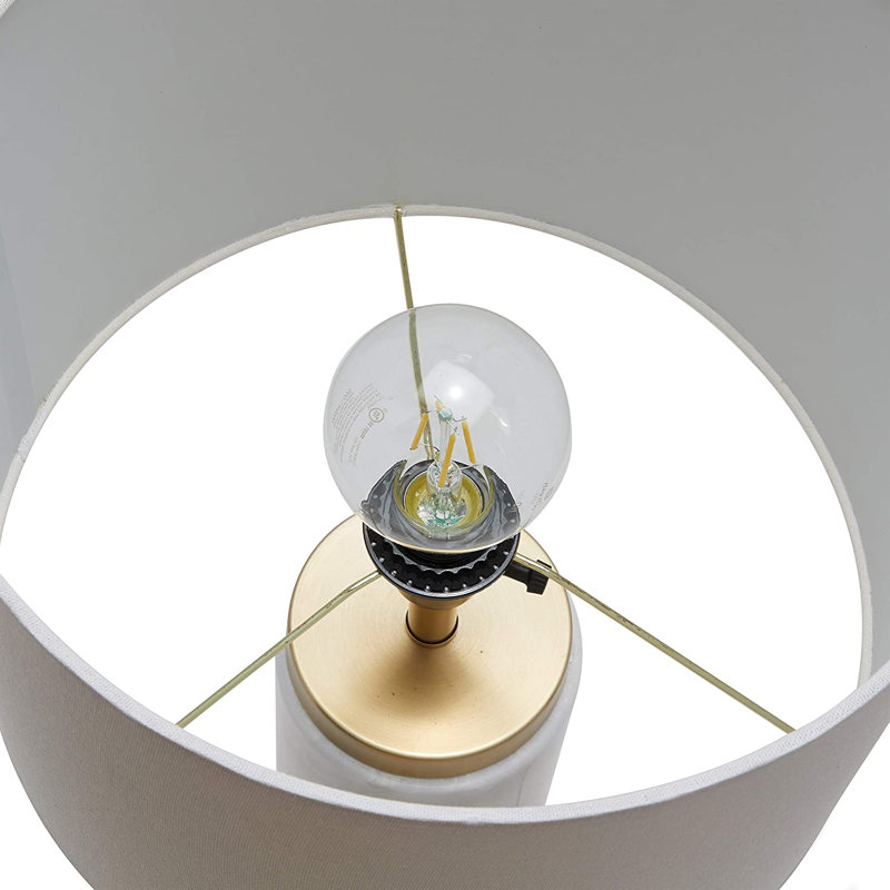 Lampe de table en marbre