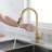 Novobey Pull Down Touchless Kitchen Faucet-61310993