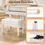 Solid Wood Accent Stool-2023814205