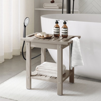 Banc de douche en poly