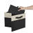 RiverRidge Kids 2pc Two-Tone Fabric Collapsbilble Cube Storage Organizers with Handles-1500036133