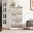 22.4" W Slim 12-Pair Shoe Storage Cabinet with 3 Flip-Down Drawers and Adjustable Shelves-2081068619