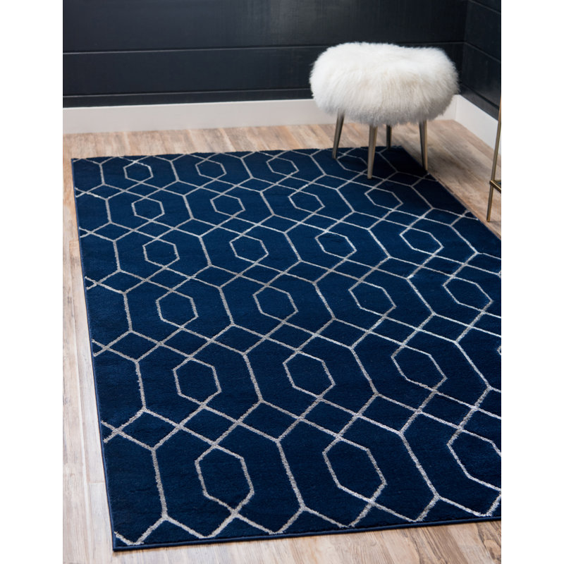 Geometric Area Rug, Rectangle 183 x 274cm