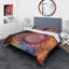 Ensemble de housse de couette Spiral Fractal Geometric V - Microfibre polyester-66389767