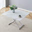 Table multifonctionnelle moderne en MDF avec pieds en métal réglables pour la salle à manger, le bureau ou les espaces de vie