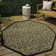 Haggerty Vintage Filigree Textured Weave Black/Khaki Indoor/Outdoor Rug