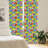 Hippie Digital Fun Characters Semi-Sheer Rod Pocket Curtain Panels-45202582