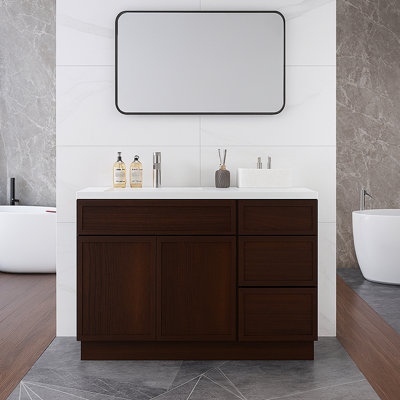 Base de meuble-lavabo simple 45 po seulement