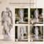 Statue de jardin ange en plein air