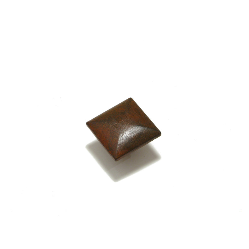 Poignée carrée Medieval, Rouille