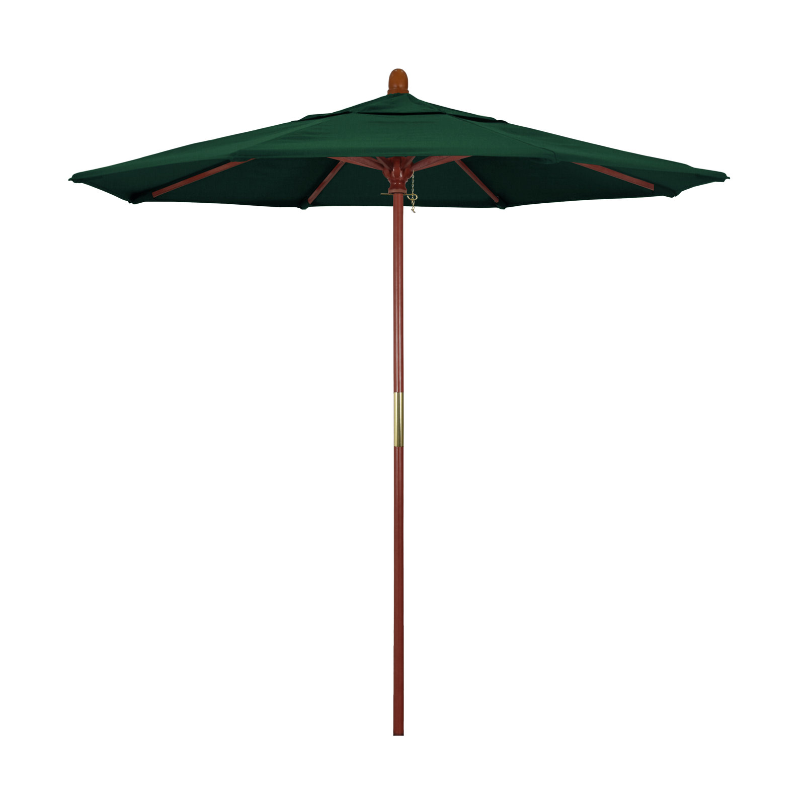 Manford 90'' Outdoor Umbrella, Hunter Green Performance