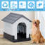 Niche en plastique pour chien-398262977-398262978