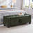Ottoman Bench With Storage, Bench For Bedroom,Living Room,Hallway, Upholstered Tufted Faux Leather PU Ottoman-653458183
