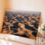 Toile vue aérienne d'un vaste paysage désertique avec sable ondulé, art mural Dunes Leurs surfaces sculptées dans des motifs complexes, art mural-1596408384
