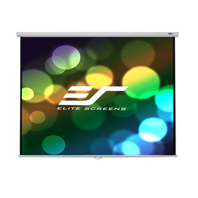 Manual B Series White 100" 1:1 diagonal Manual Projection Screen