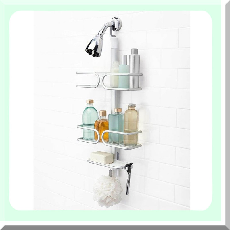AquaOrganize 3-Tier Rustproof Shower Caddy