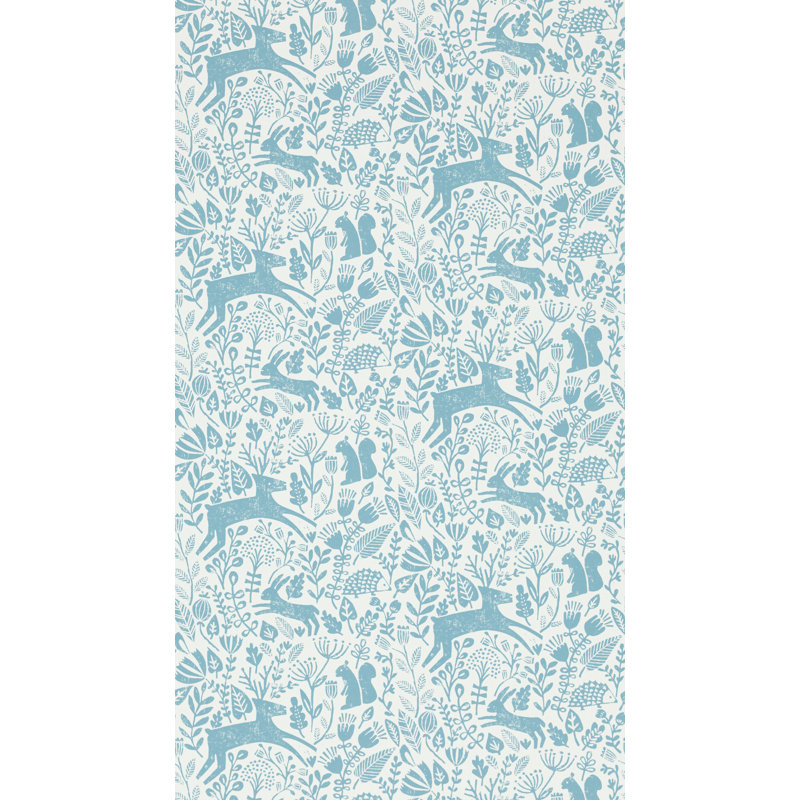 10.05m x 52cm Matte Wallpaper Roll, Cobalt