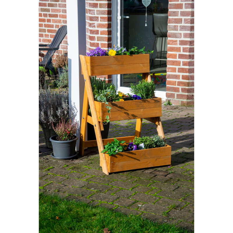 Wood Vertical Garden, Brown