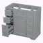 33.4'' Single Bathroom Vanity Base Only-98227520