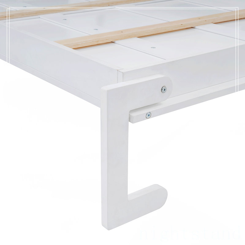 Lit escamotable double avec armoires supérieures