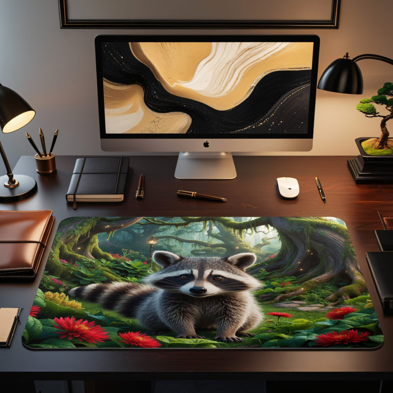 Polyester Desk Pad, 23.6x13.8