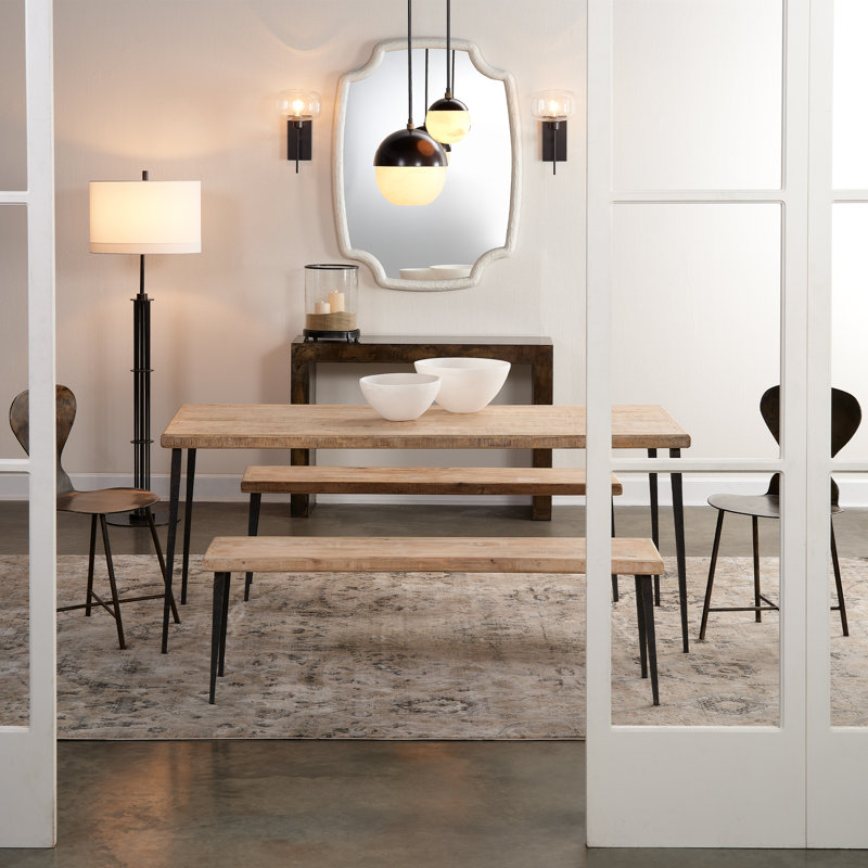 Khalisa Solid Wood Bench