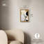 «In Orbit Canvas», art élégant blanc et or par Art Remedy-105315959-105315961