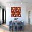 Élégant motif asiatique abstrait, art mural classique élégant-129094829