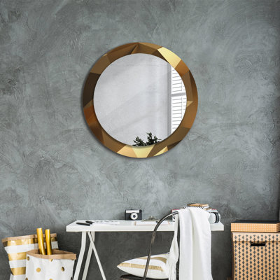 Huldar Glass Flat Wall Mirror
