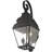 8-inch 2 Light Outdoor Wall Lantern Pendant Lighting Fixture - Clear Water Glass Shade-101230714