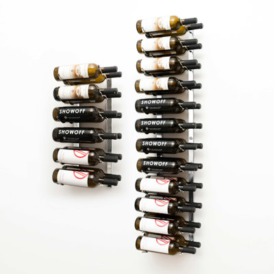 Indurial 54 Bottle Wall Mounted Wine Bottle Rack