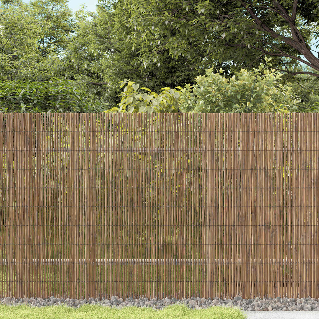 Vidaxl Garden Fence 500X90 Cm Reed - Image 2