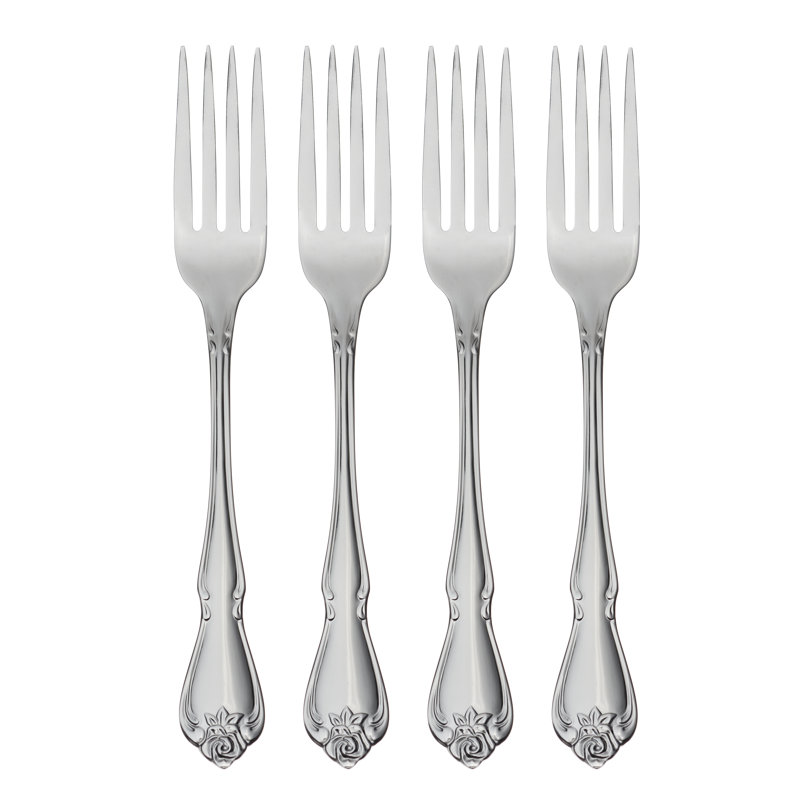True Rose Everyday Flatware Dinner Forks