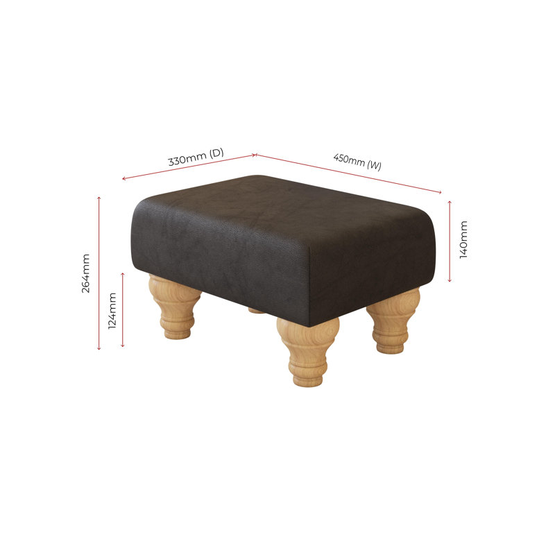 Collado Wood Turned Leg, Natural, Style Leather, Black