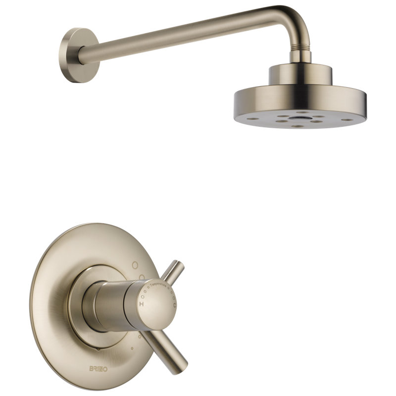 Odin® TempAssure® Thermostatic Shower Only, Brushed Nickel