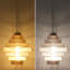 Luminaire suspendu à 1 lumière Raylie-601895456