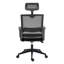 Chaise de bureau Mid-Century ergonomique avec hauteur réglable et tissu pivotant et respirant pour un bureau confortable
