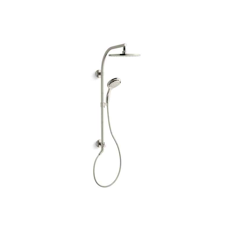 Hydrorail -R Arch Bath/Shower Column, Silver