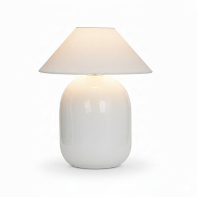 Ren Red 8" Portable And Dimmable LED Table Lamp, Cordless Up To 12-Hours Of Charge