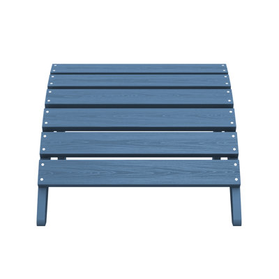 Wolak Classic Outdoor Adirondack Folding Ottoman