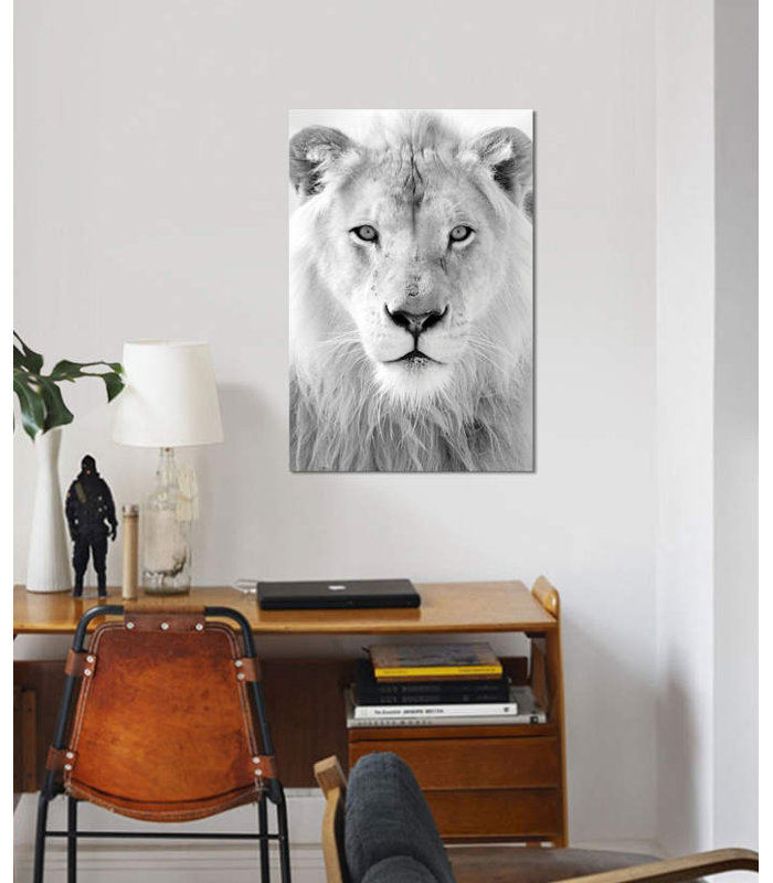 « roi », photographie sur toile, H 18 po x l 12 po x P 1,5 po, Toile tendue, Pas de tapis