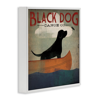 «Dog Canoe Company», estampe numérique par Ryan Fowler